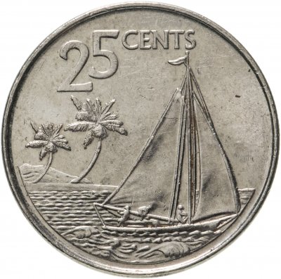 купить Багамы 25 центов (cents) 2007-2015, случайная дата