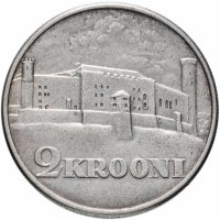 Купить Эстония 2 кроны 1930 "Замок Тоомпеа в Таллине"