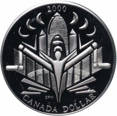 купить Канада 1 доллар (dollar) 2000 "Миллениум"