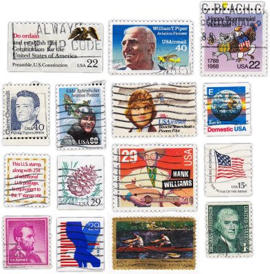 купить США набор из 15 марок "Разное"