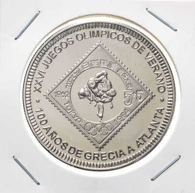купить 1000 франков (francs) 1996 100 лет Олимпийским играм, Сеул 1988 Экваториальная Гвинея