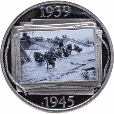 купить Гибралтар 1/2 кроны 2019 Дорога к победе - Высадка в Нормандии
