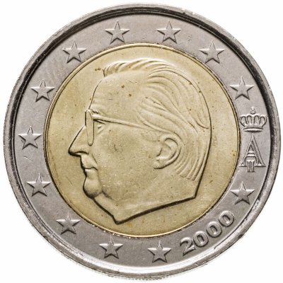 купить Бельгия 2 евро 2000