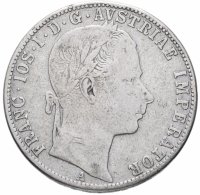 Купить Австрия 1 флорин (florin) 1861 "A"