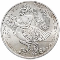 купить Германия 5 марок 1976 "300 лет со дня смерти Ганса Якоба Кристоффеля фон Гриммельсгаузена"