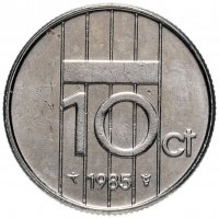 купить Нидерланды 10 центов (cents) 1982-2001