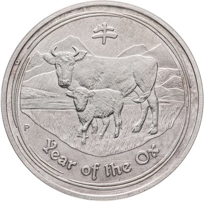 купить Австралия 1 доллар 2009 "Год быка"