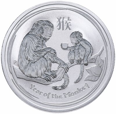 купить Австралия 50 центов 2016 "Год обезьяны"
