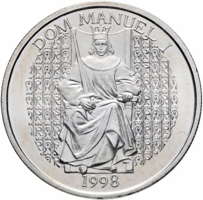 купить Португалия 1000 эскудо (escudos) 1998 "Король Мануэл I"