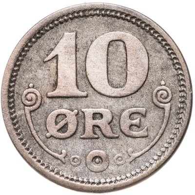 купить Дания 10 эре (ore) 1919