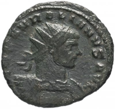 купить Римская Империя Аврелиан 270-275 гг антониниан (реверс: неясные очертания человеческой фигуры)