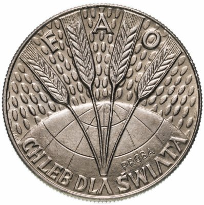 купить Польша 10 злотых 1971 "FAO" (ПРОБА)