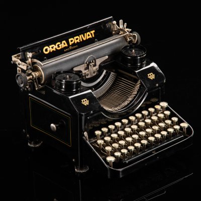 купить Машинка печатная "Orga Privat", Bing Werke AG, металл, стекло, лак, Германия, 1922-1940 гг.
