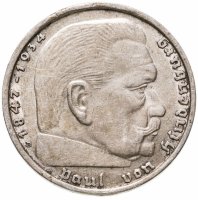купить Германия 2 рейхсмарки (reichsmark) 1938 Третий рейх