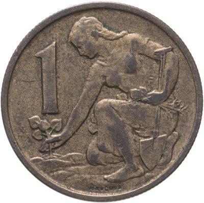 купить Чехословакия 1 крона 1957