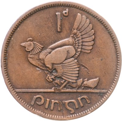 купить Ирландия 1 пенни (penny) 1942