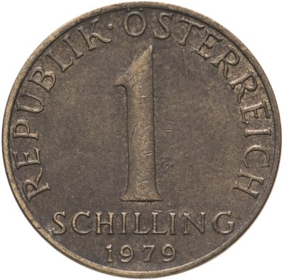 купить Австрия 1 шиллинг (shilling) 1979