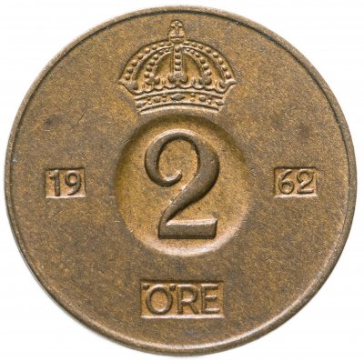 купить Швеция 2 эре (ore) 1952-1971, случайный год