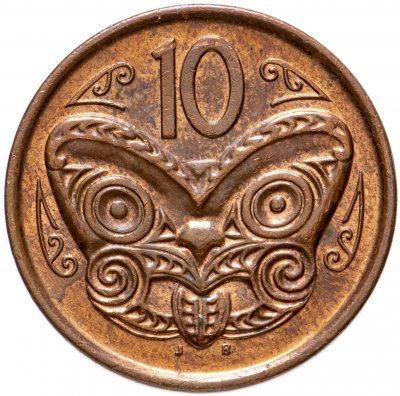 купить Новая Зеландия 10 центов (cents) 2006-2021, случайная дата