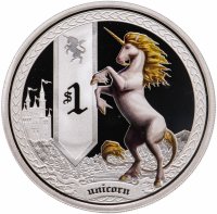 купить Тувалу 1 доллар 2013 «Единорог»
