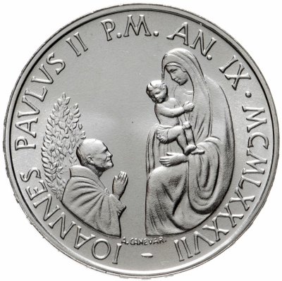 купить Ватикан 1000 лир (lire) 1987