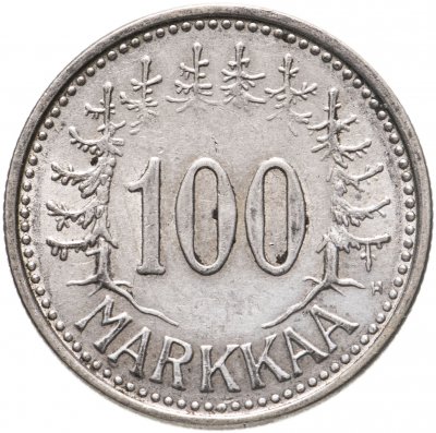 купить Финляндия 100 марок 1957