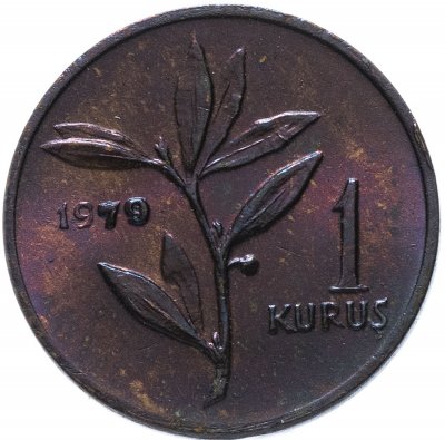 купить Турция 1 куруш (kurus) 1979 "ФАО - Планирование семьи"