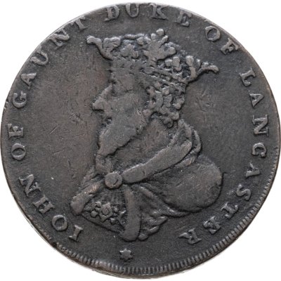 купить Великобритания токен 1/2 пенни 1792 Джон Гонт