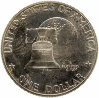 купить США 1 доллар (dollar) 1976 S 200 лет независимости США знак монетного двора "S" - Сан-Франциско