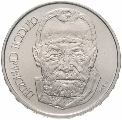 купить Швейцария 5 франков (francs) 1980 "Фердинанд Ходлер - художник"