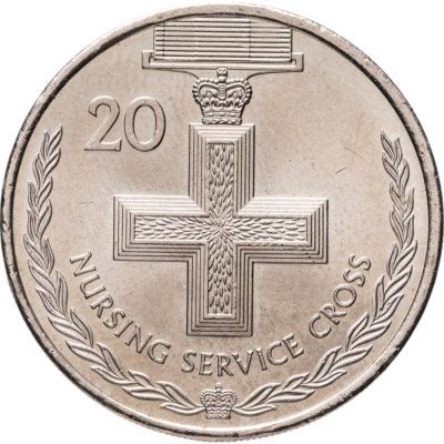 купить Австралия 20 центов (cents) 2017 Легенды АНЗАК - Медали почета. Крест медсестринской службы