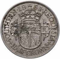 купить Южная Родезия 1/2 кроны (crown) 1951