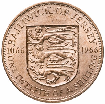 купить Джерси 1/12 шиллинга (shilling) 1966 "900 лет битве при Гастингсе"