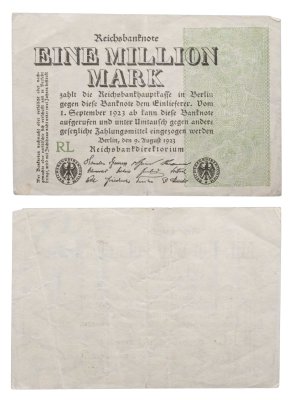 купить Германия 1000000 марок 1923 года
