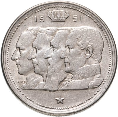 купить Бельгия 100 франков (francs) 1948-1951, случайный год