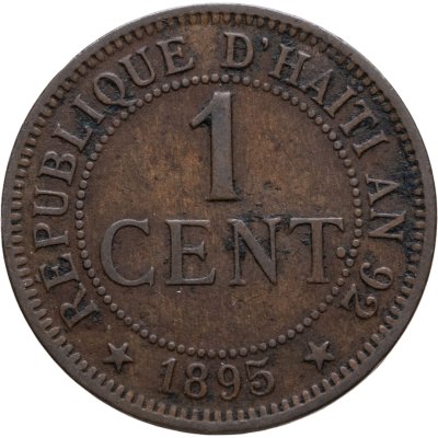 купить Гаити 1 сантим (centime) 1895
