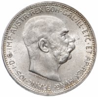 Купить Австро-Венгрия 1 крона 1916 год для Австрии