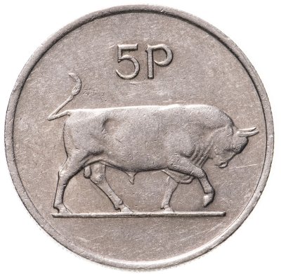 купить Ирландия 5 пенсов (pence) 1976