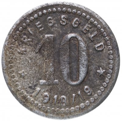 купить Германия (Фюрстенвальде) нотгельд 10 пфеннигов 1918/19