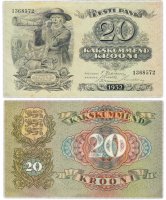 купить Эстония 20 крон 1932 (Pick 64)