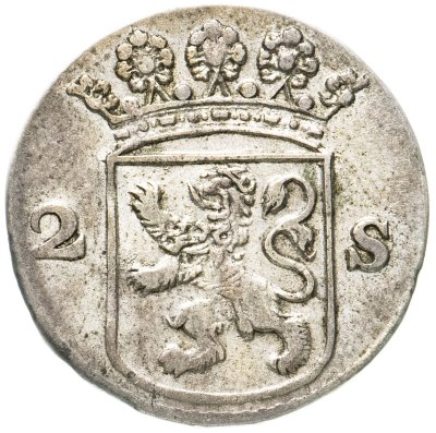 купить Голландская республика 2 стювера 1750