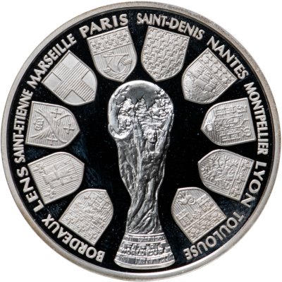 купить Франция 10 франков (francs) 1998 Чемпионат мира по футболу 1998 - Кубок