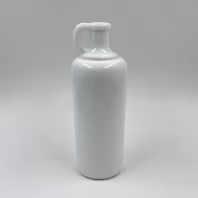 купить Бутылка из молочного стекла, цветное стекло, Чехословакия, 1980-1990 гг.