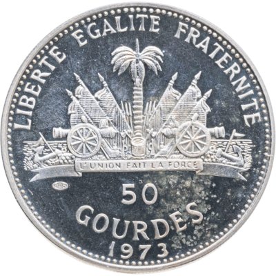 купить Гаити 50 гурдов (gourdes) 1973 Мать и дитя