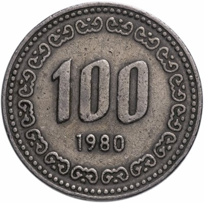 купить Южная Корея 100 вон 1973-1982 Адмирал Ли Сунсин
