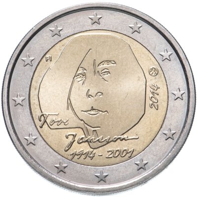 купить Финляндия 2 евро 2014 "100 лет со дня рождения Туве Янссон"