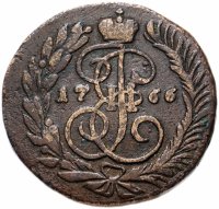 Купить 2 копейки 1766 ММ