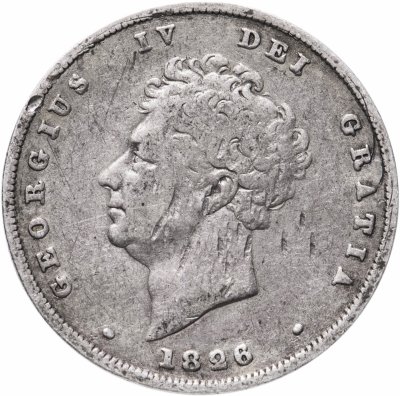 купить Великобритания 1 шиллинг (shilling) 1826