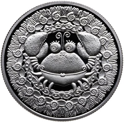 купить Беларусь 1 рубль 2009 "Знаки зодиака - Рак"