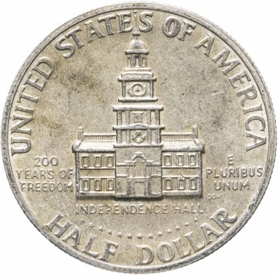 купить США 50 центов 1976 "S" "200 лет независимости США" (half dollar)